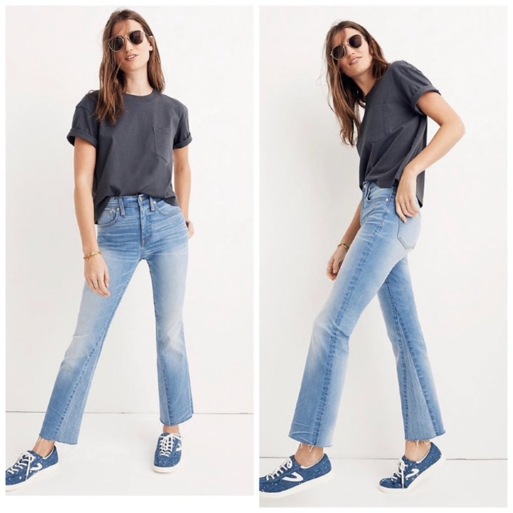 Madewell Cali Demi-Boot Jeans Inset Edition